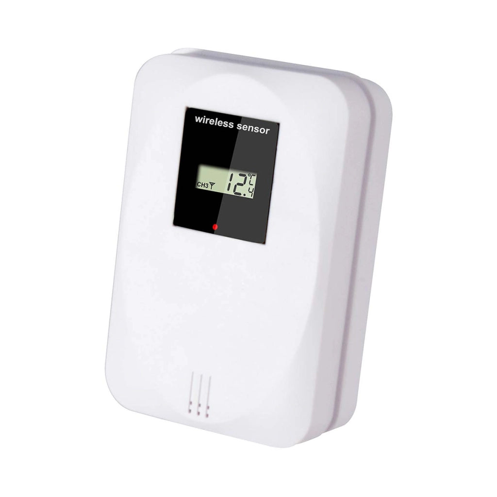 Stazione meteorologica con sensore wireless Modello WS-1150 Nero / Argento Alecto