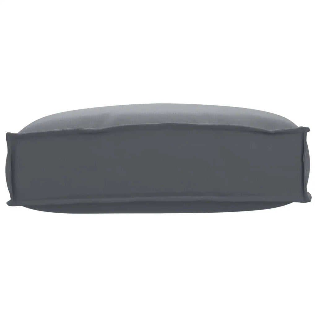 Cuscino Antracite 50 x 40 x 12 cm Tessuto Oxford 42001458