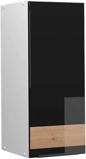 Mobile bagno Fame-Line, Bianco, 15 x 72 cm, da parete per riporre accessori da bagno