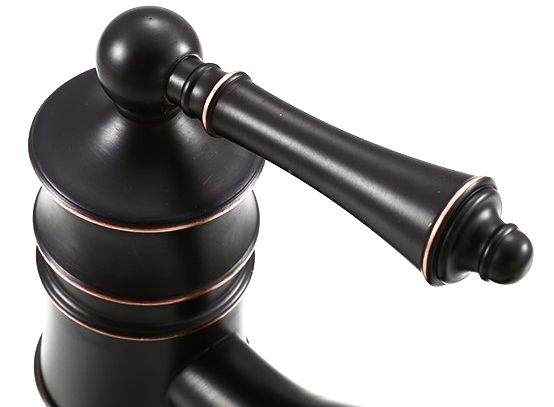 Rubinetto Da Bagno Rea Vintage Old Black Low