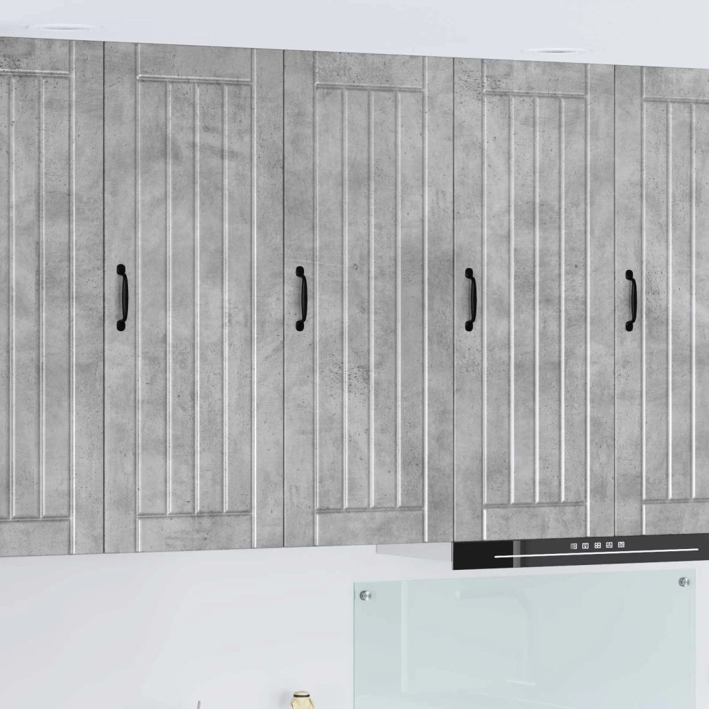 Armadietto a muro LUCCA Grigio Cemento 40 x 31 x 100 cm