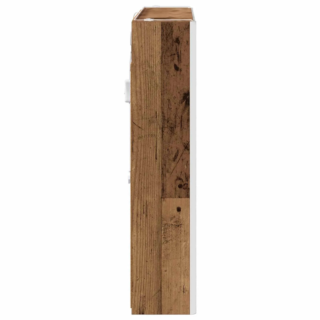 Mobiletto per specchio da bagno Legno vecchio