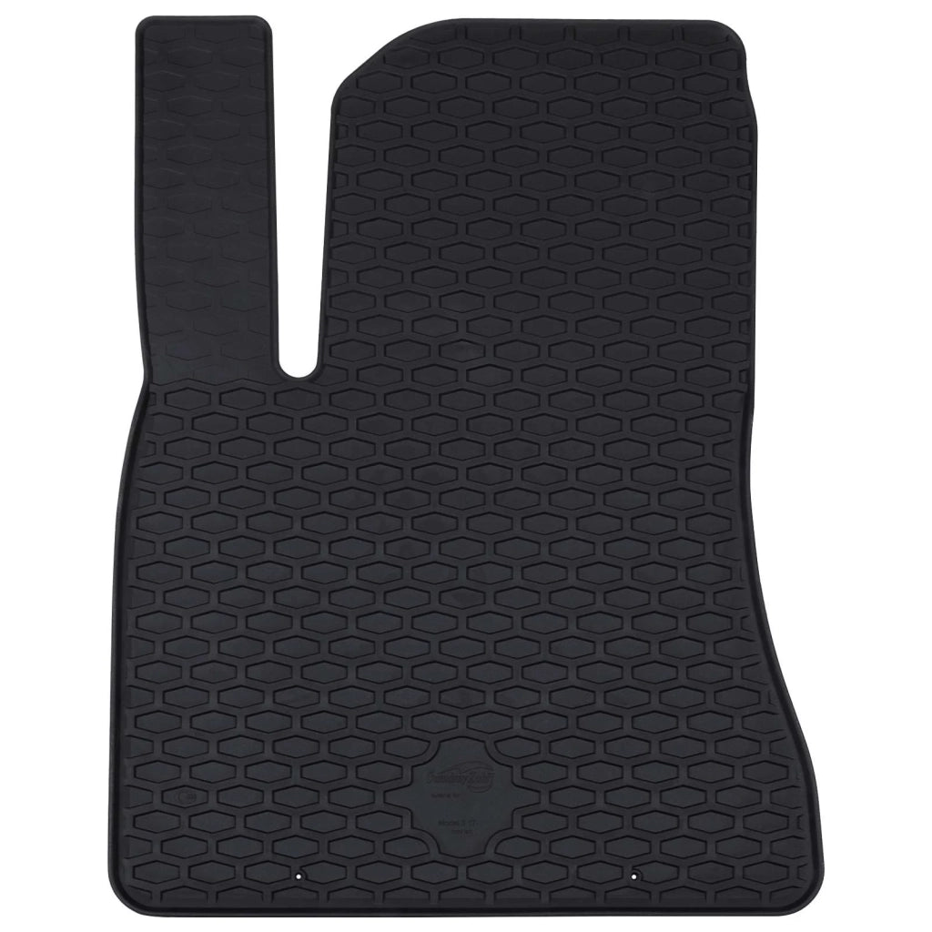 Tappetino per Auto 4 pcs Nero Gomma