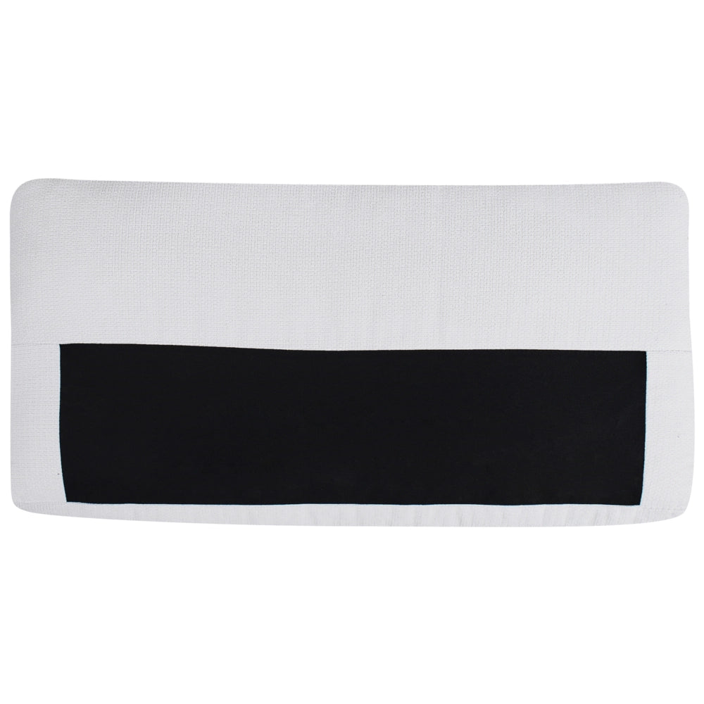 Divano Tessuto Bianco Rivestimento Gambe in Metallo Moderno