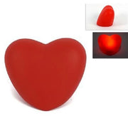 Trade Shop - Set 12 Pz Cuori Cuore Rosso Luminoso Decorazione Luce San Valentino 6,5x4.5x4cm -