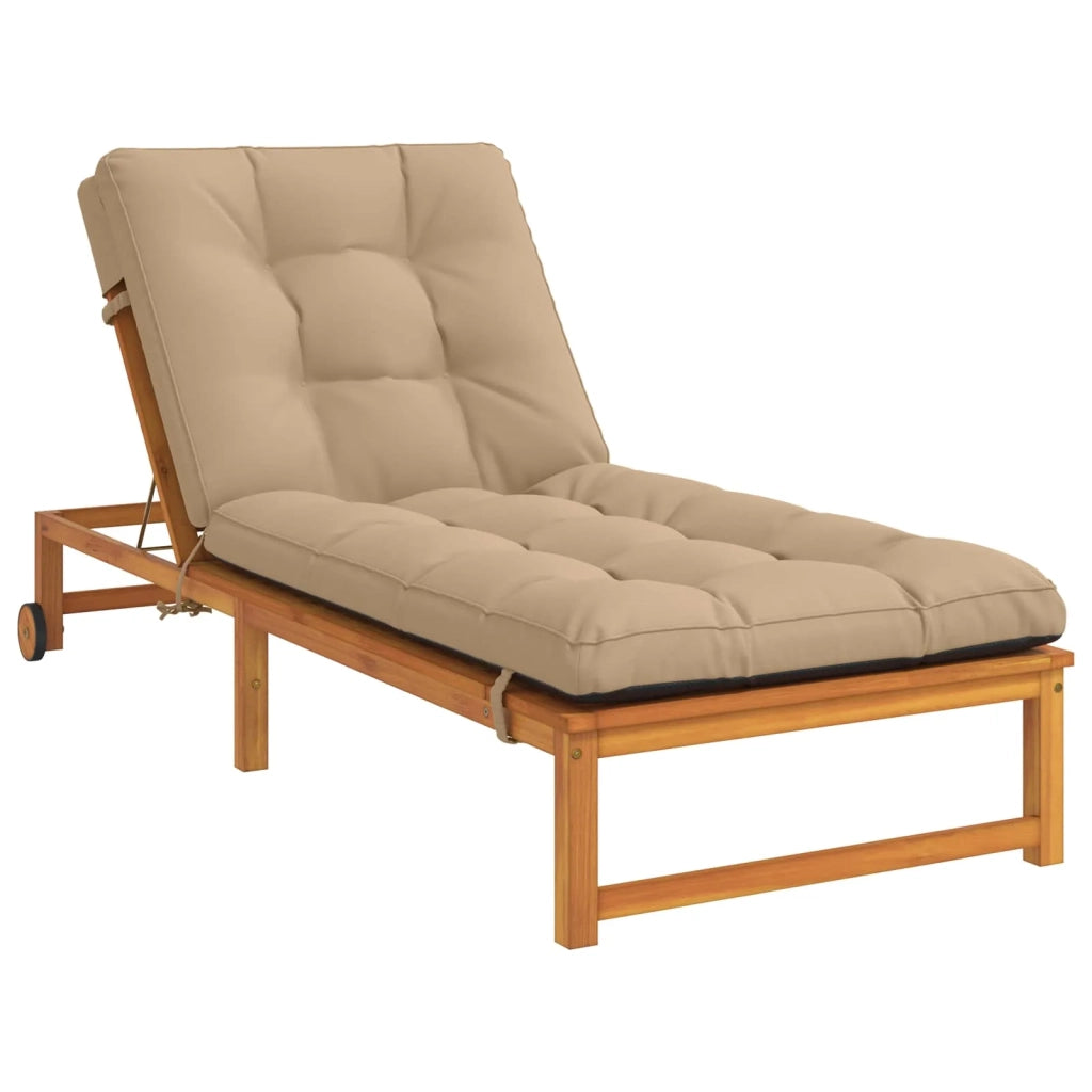 Cuscino per Lettino VIANEN 100% Poliestere Sabbia 953882