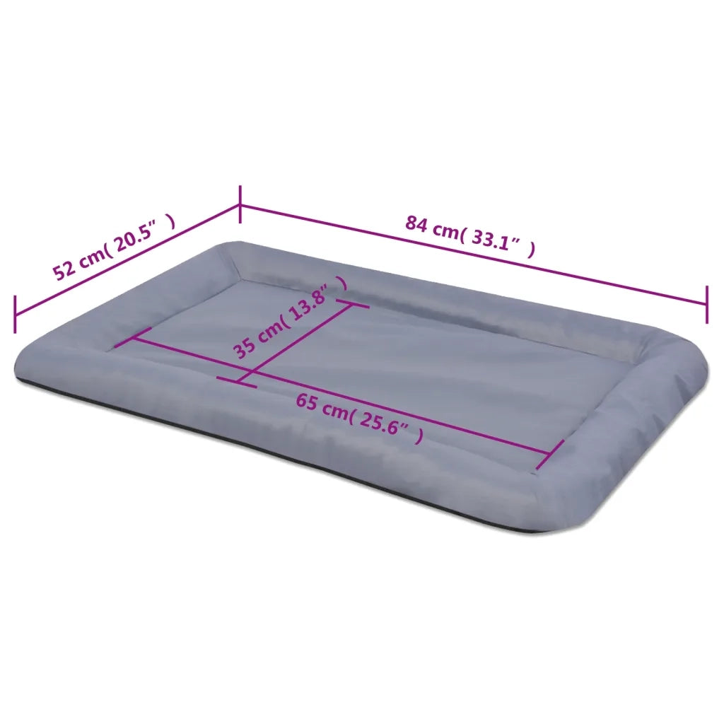 Materasso per Cani Taglia XL Grigio CFW6086724