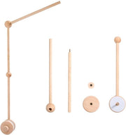 Supporto portatile per bambini in legno - Sostegno regolabile per lettino, tavolo da lettura e sostegno per letto