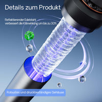 CUV-672 Chiarificatore acqua per laghetti 72W Sterilizzatore UVC