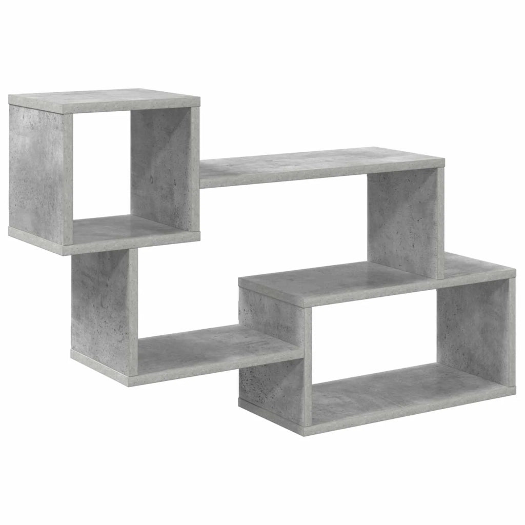 Mensola sospesa A parete Grigio Cemento 87 x 20 x 55 cm 8012095