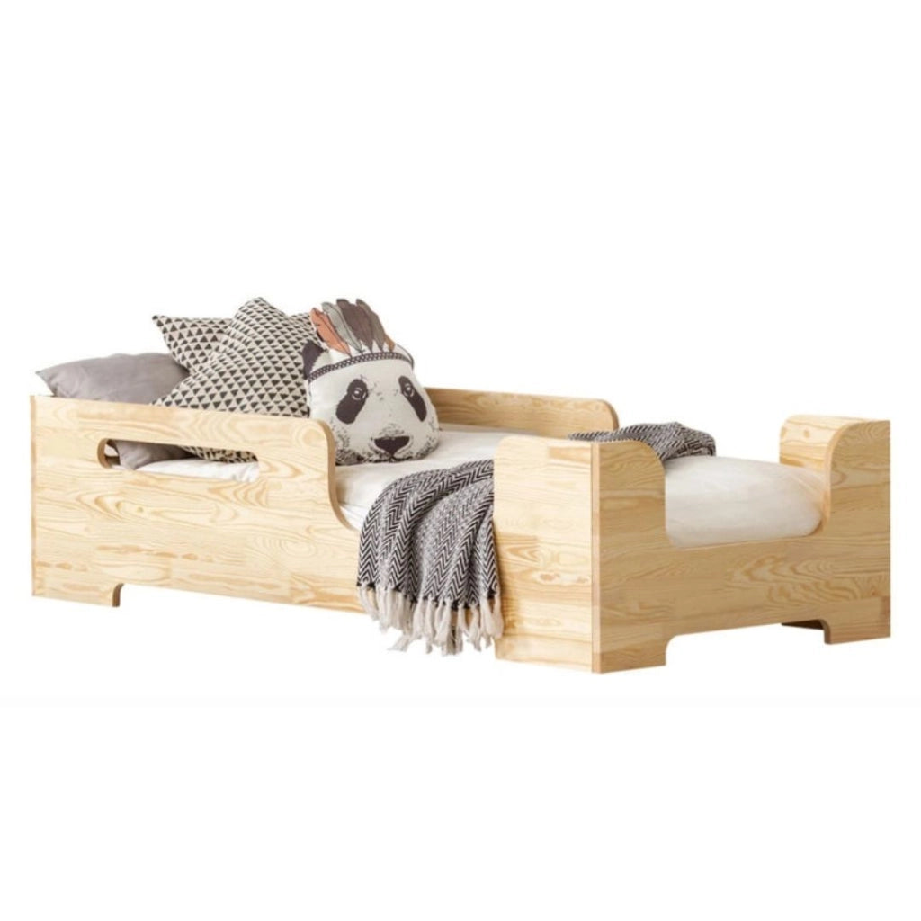 Lettino Montessori BOBBY beige 143 x 75 cm