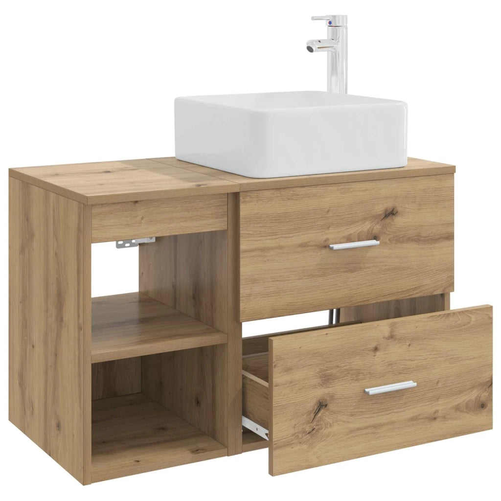 Set di mobili per il bagno 2 pcs Rovere Artigianale 3403903