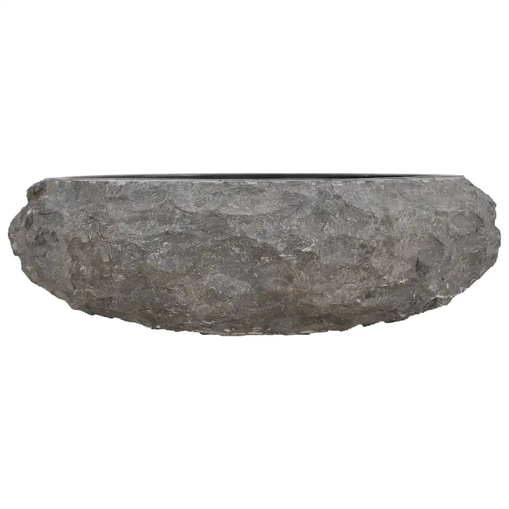 Lavandino 40x12 cm in Marmo Nero 142776