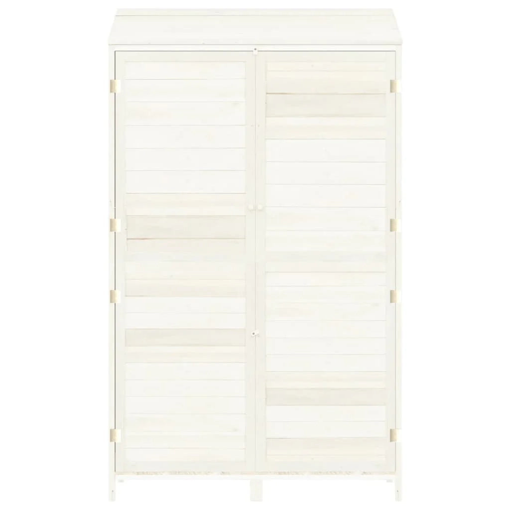 Casetta da giardino 102 x 52 x 174,5 cm in legno massello di abete bianco 02_0044044