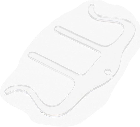 Supporto per pagine musicali trasparente - supporto per pagine musicali - materiale plastico - leggero - facile da utilizzare - design elegante