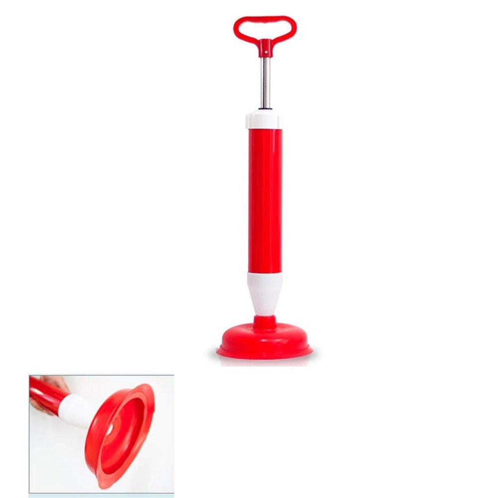 Trade Shop - Stura Lavandino A Pompa A Ventosa Per Tubi Lavello Lavandini Wc Bagno -