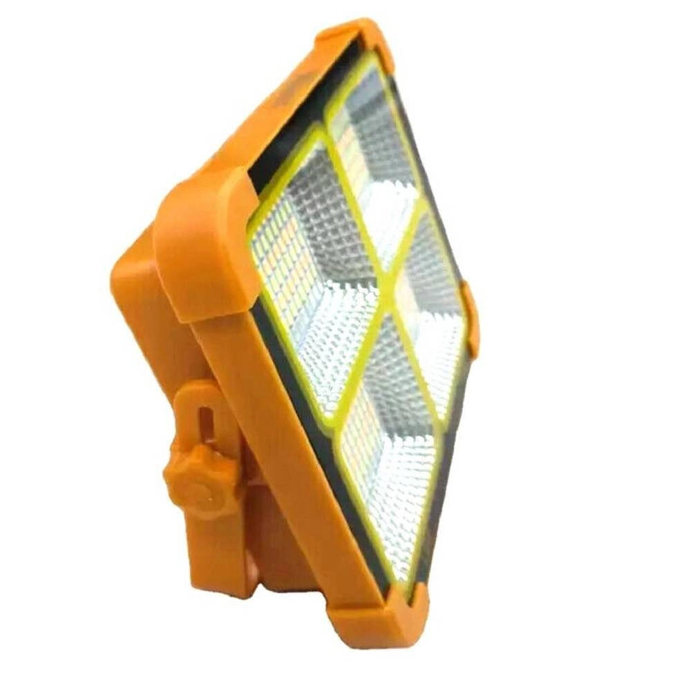 Trade Shop - Luce Faro 120 W Emergenza Portatile Ricaricabile Pannello Solare Power Bank Usb -