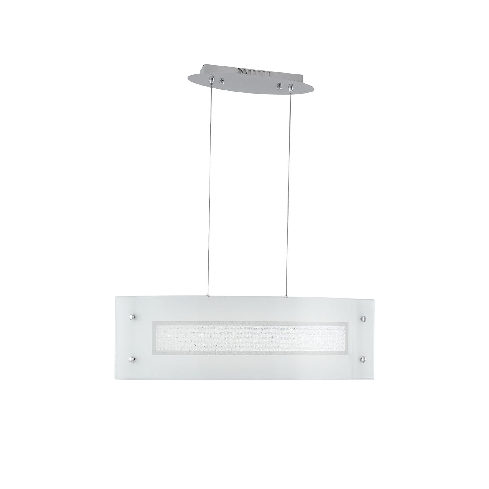 SOSPENSIONE TRILOGY LED BIANCA