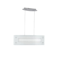 SOSPENSIONE TRILOGY LED BIANCA