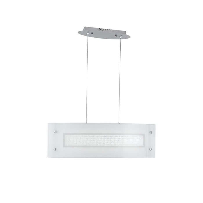 SOSPENSIONE TRILOGY LED BIANCA