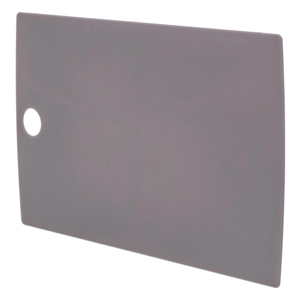 Tagliere da cucina sottile in plastica rigida KADAX, grigio, 38,5x24 cm