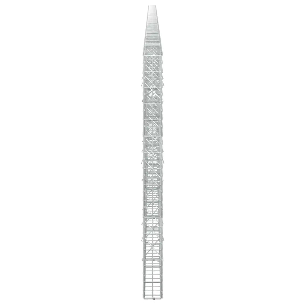Gabione con Filo da 3,5 mm e Rete da 5x10 cm 1200x10x150 cm 3462570