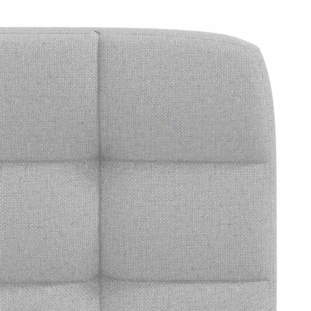 vidaXL Sedie da Pranzo 2 pz Grigio Nuvola in Tessuto