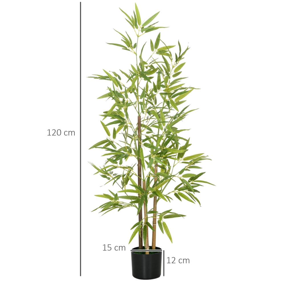 Pianta Artificiale di Bamb¨´ 120cm ¨C Xylo ¨C Con Vaso Incluso per Interno