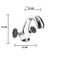 Rubinetto bagno Lavabo Maniglie Verdi Industrial, Stile Industrial