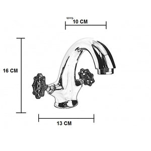Rubinetto bagno Lavabo Maniglie Verdi Industrial, Stile Industrial