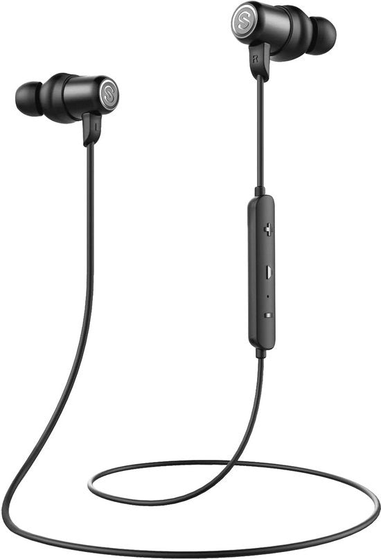 Bluetooth 5.0 cuffie wireless con microfono IPX5 - Hifi suono e durata batteria fino a 7 ore