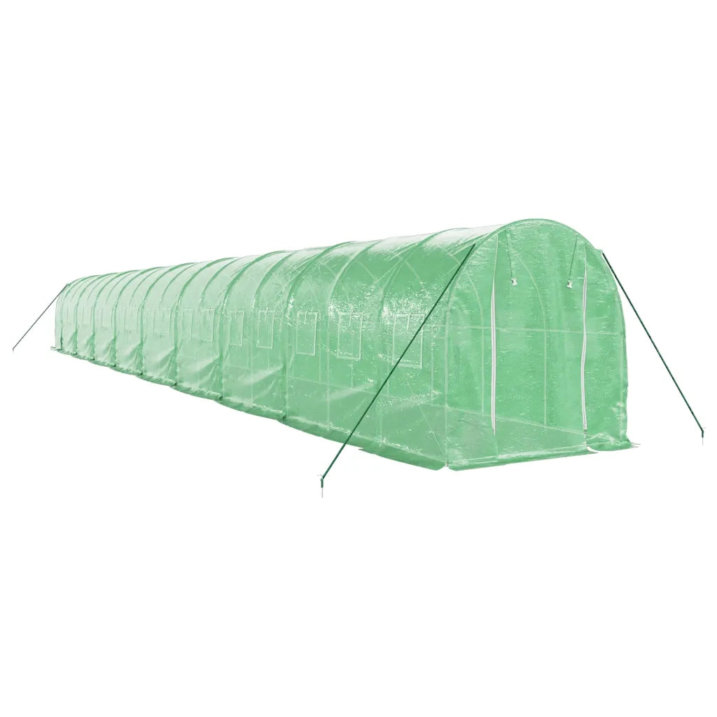 Serra con Telaio in Acciaio Verde 36 m² 18x2x2 m 3188024