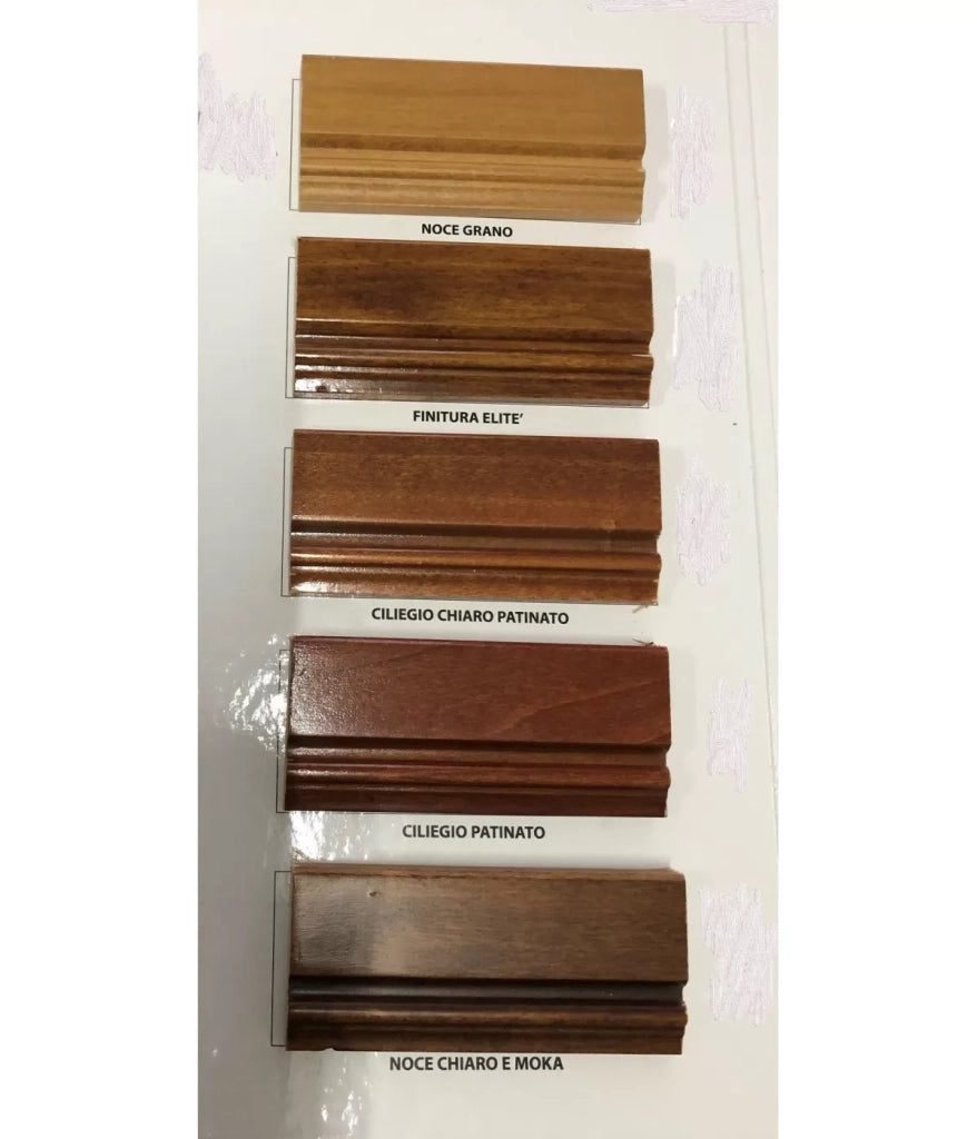 Porta vasi in legno 1 cassetto tinta noce l.32 p.32 h.80 - Mobili 2G