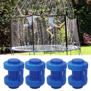8 coppe per palo trampolino - abitacolo duraturo - accessori per installazione sicura di reti di sicurezza - coppe per protezione facile da installare - per palo trampolino - per divertimento in giardino