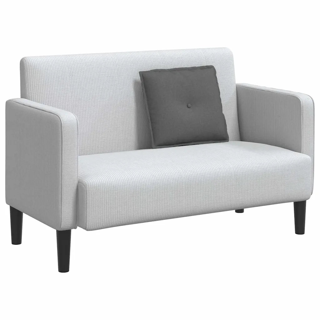 Cuscino per Schiena Grigio scuro 50 x 19 x 45 cm Tessuto 42014616