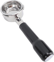 Contenitore per caffè 58mm - Design senza fondo - In acciaio inossidabile - Per macchina per caffè - Duraturo - Facile da pulire - Portafilter