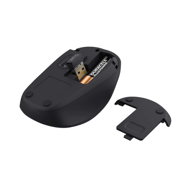 MOUSE YVI+ WIRELESS ECO BLACK