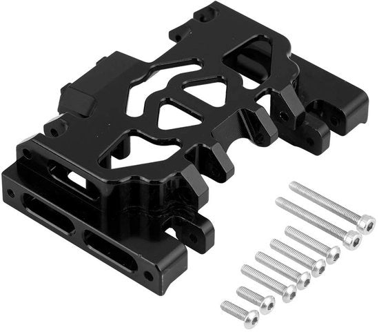 Chassis Centrale in Alluminio - Progettato Specialmente per Defender - Previene le Scalfature - Materiale Duraturo - Dimensioni 9 x 5,5 x 2 Cm - Adatto per Appassionati di RC - Chassis per RC