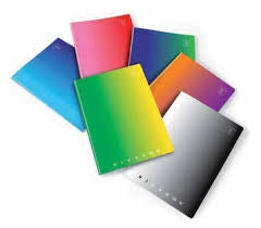 PIGNA BICROMO QUADERNO A4 1 RIGO COLORI ASSORTITI