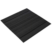 Piastrella per Tappeto Rigato Grigio Chiaro 50 x 50 cm 36 pz CFW3180951