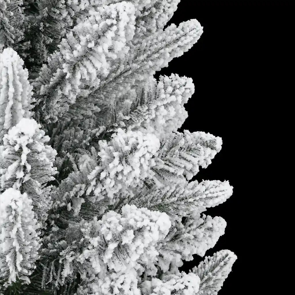 Albero di Natale | Decorazioni natalizie Artificiale con Neve Floccata 240 cm PVC e PE