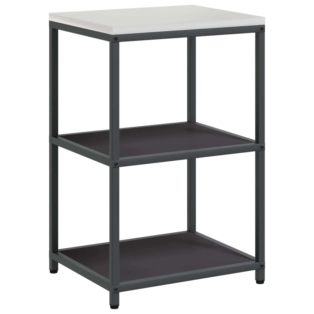 Stoccaggio in cucina Nero 60 x 50 x 92 cm Acciaio 874961