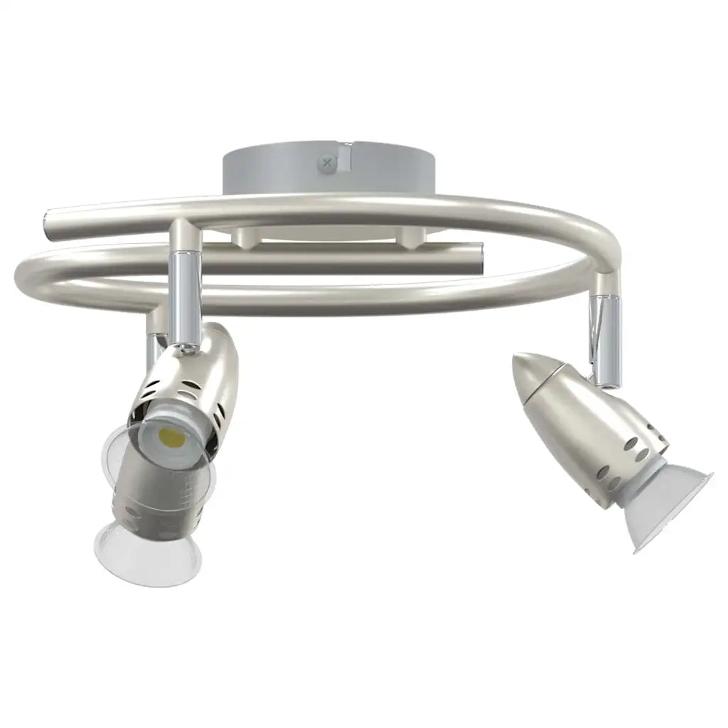 Faretto da soffitto Nichel 24 x 22 x 12,5 cm Metallo 4108219