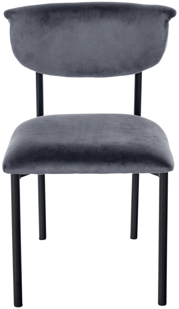 Sedia visitatore in velluto Gambell 3