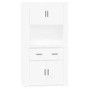 Credenza | Madia | Buffet da pranzo | Armadio da pranzo Bianca in Legno Multistrato