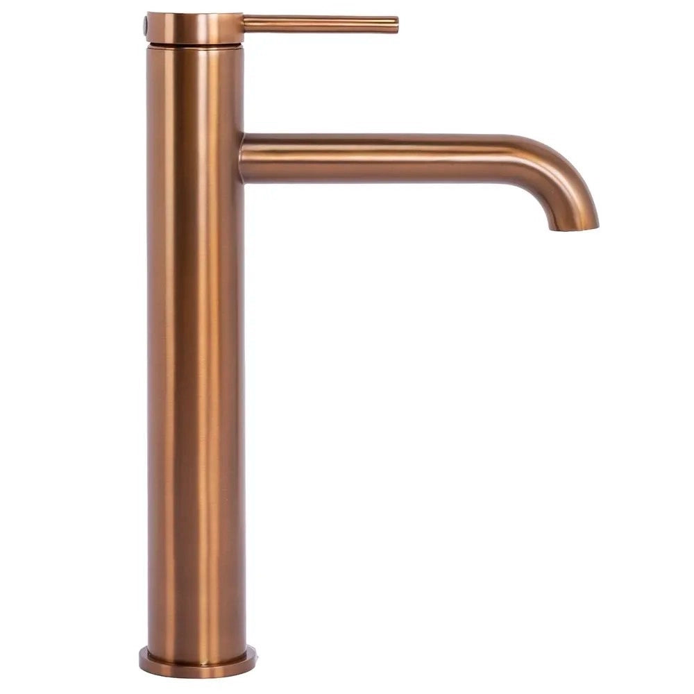 Rubinetto Da Lavabo Rea Spot Brush Copper High