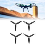 Propulsori Premium a 3 pale in policarbonato per drone da 7 pollici o 8 pollici - FPV - Modello 7040 - Nero