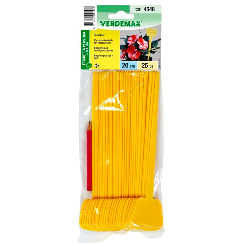 Etichetta diritta 5x4x20 cm 25Pz