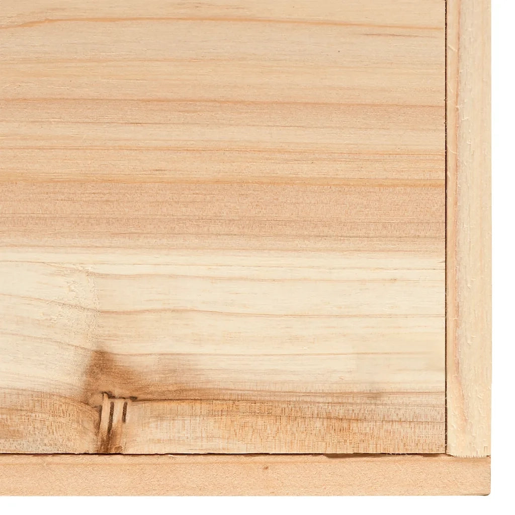 Casetta per Scoiattoli in Legno Massello di Abete 26x25x29 cm 314821