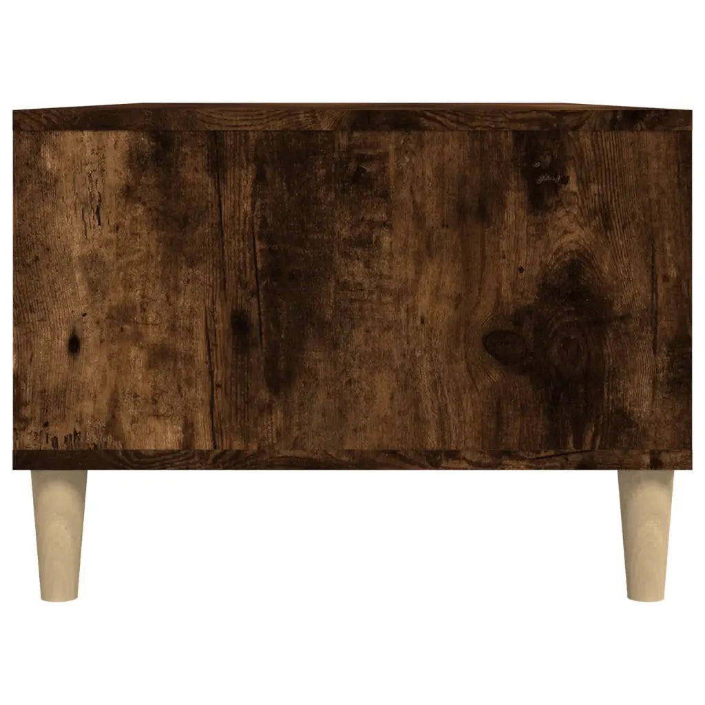 Tavolino da Salotto Rovere Fumo 90x50x36,5 cm Legno Multistrato cod mxl 26337